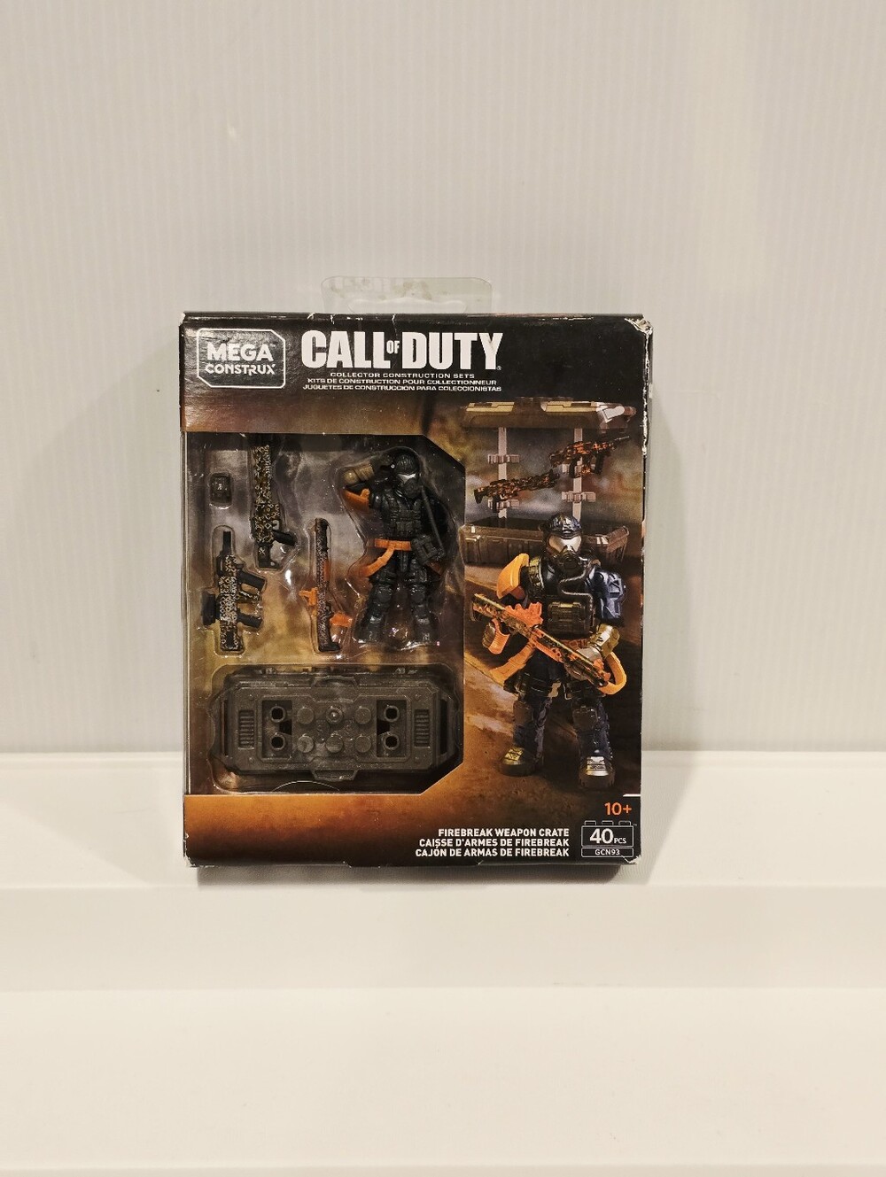 Mega Construx Call of Duty Firebreak Weapon Create Set NEW